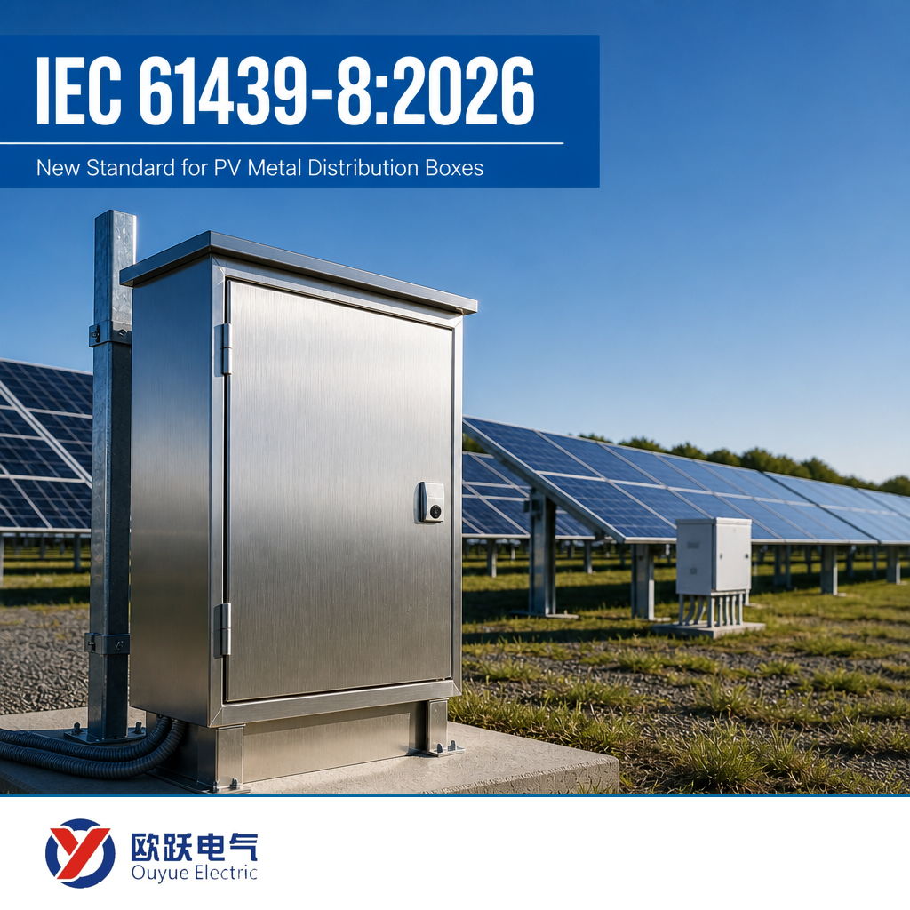 Nouvelles règles CEI 61439-8 : 2026 pour les boîtes de distribution photovoltaïques métalliques